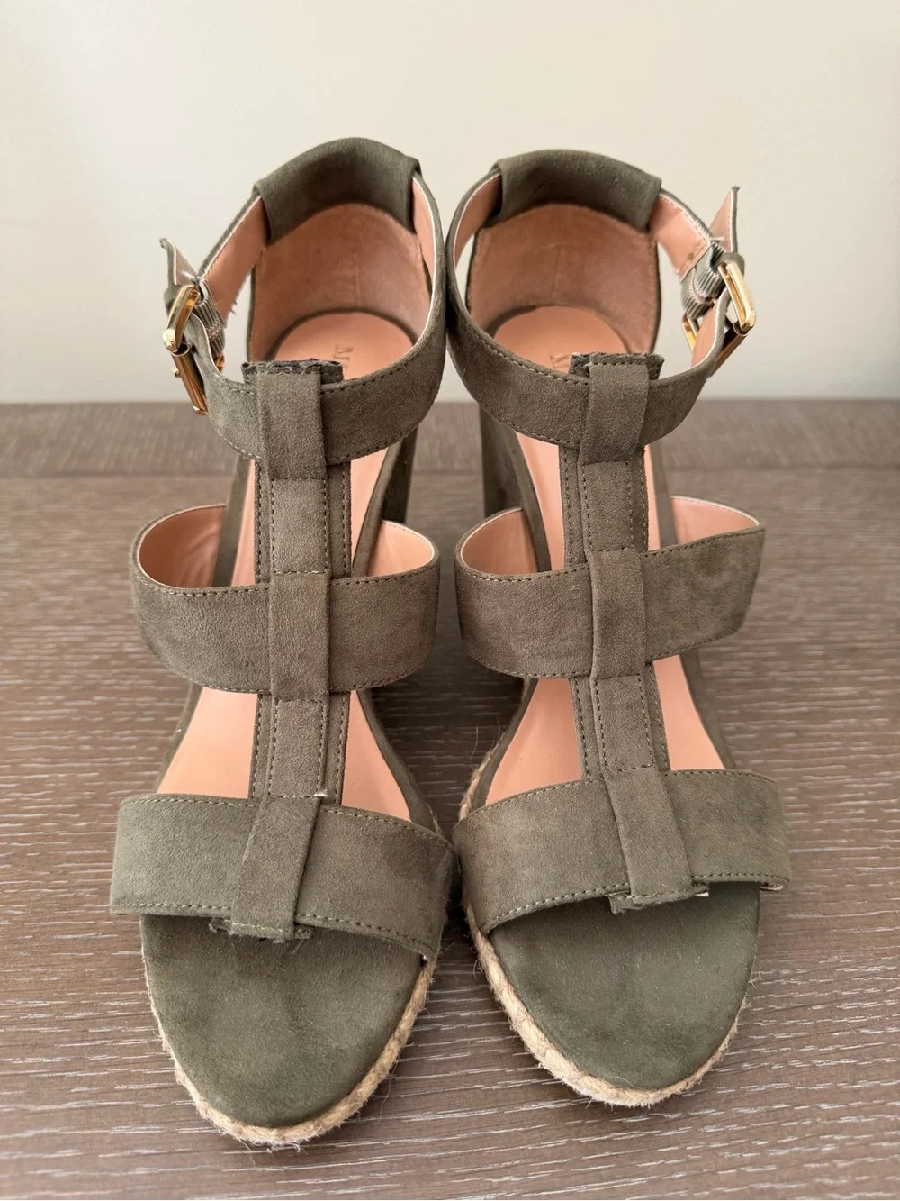 Merona suede straps